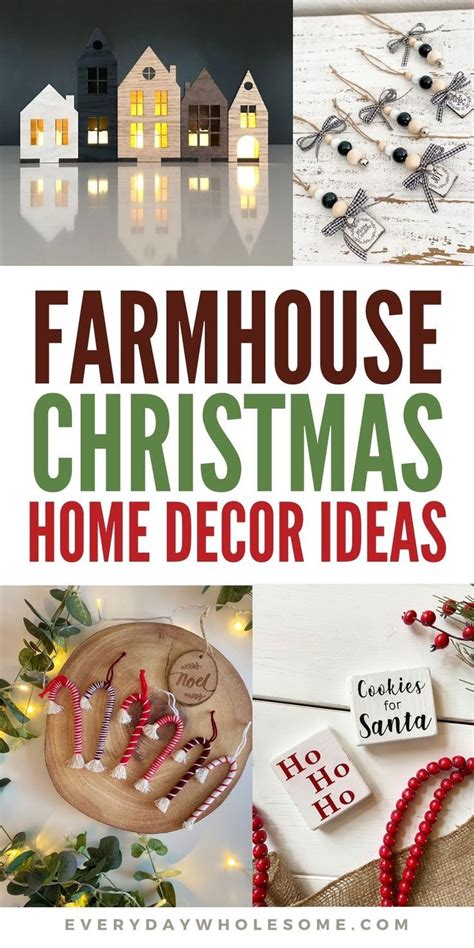 20 Magical Farmhouse Christmas Decorations You Need To See Artofit