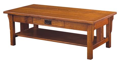 Camden Mission Coffee Table Amish Custom Furniture