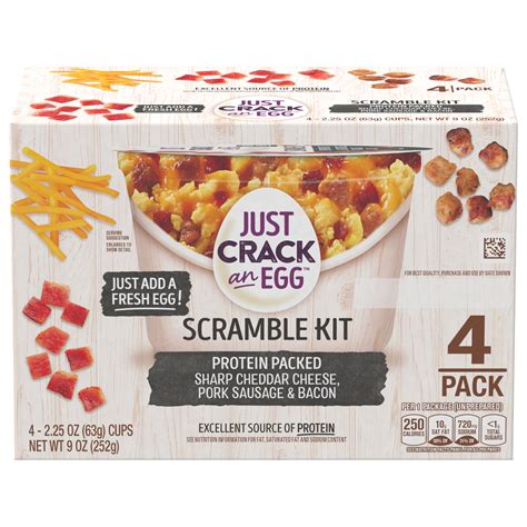 Just Crack An Egg Scramble Kit Protein Packed Ecom