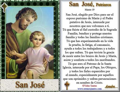 Imágenes Del Día De San José Con Frases Para El 19 De Marzo