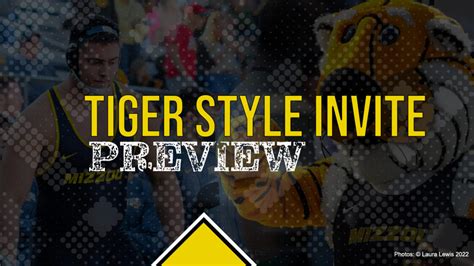 Preview Mizzou Wrestling Tiger Style Invite