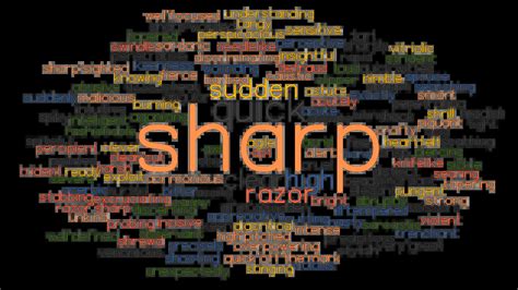 SHARP: Synonyms and Related Words. What is Another Word for SHARP ...