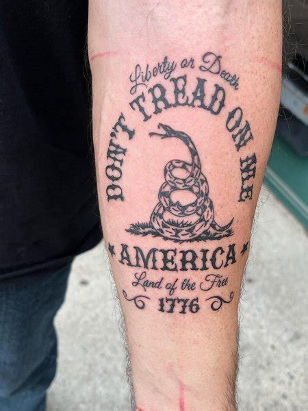 12 Best Dont Tread On Me Tattoo Design Ideas Tattoo Pro