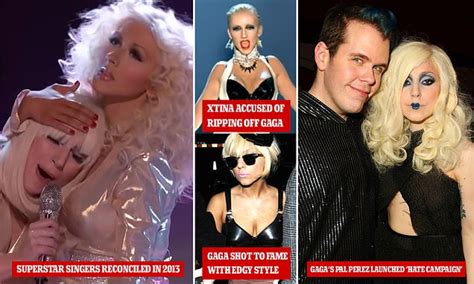 Daily Mail Us On Twitter Inside Lady Gaga And Christina Aguileras