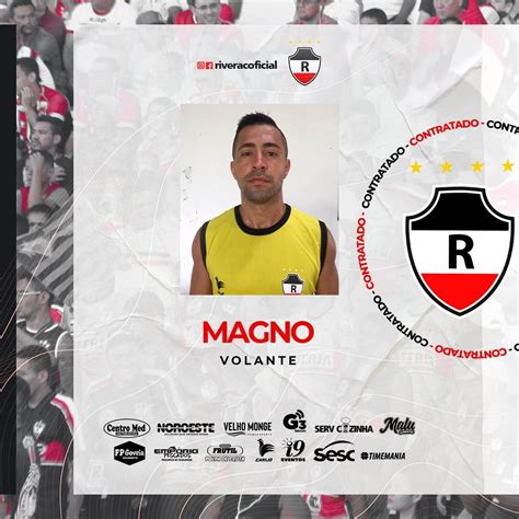 Após saída de Jorginho River PI anuncia contratação do volante Magno