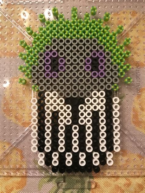 Beetlejuice Perler Bead Perler Beads Designs Perler Bead Art Perler Beads