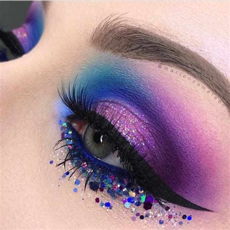 Purple Eyeshadow Eye Makeup Purple Makeup Purple Eye Makeup