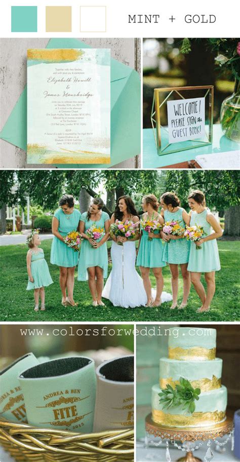 20 Mint Wedding Color Schemes & Ideas 2024 | CFC