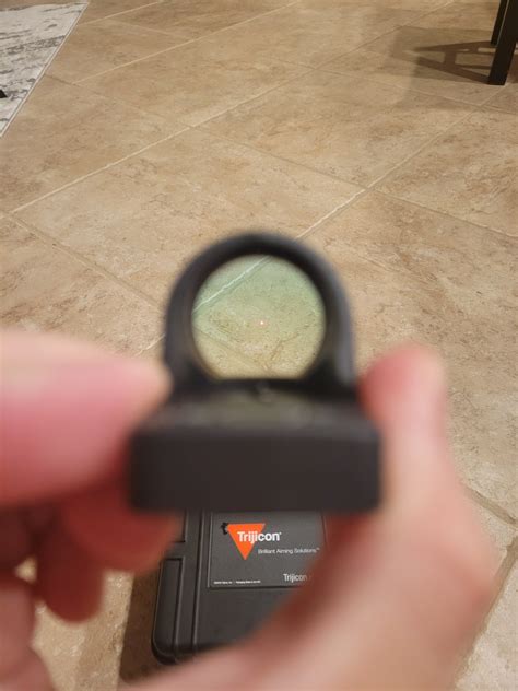 SOLD Trijicon SRO 1MOA Sniper S Hide Forum