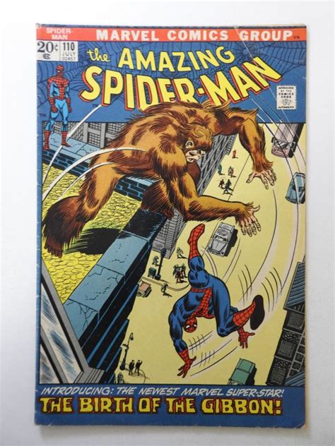 The Amazing Spider Man Vg Condition Moisture Stain Comic