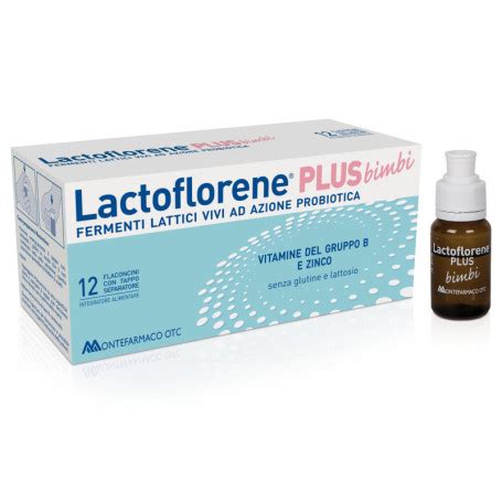 LACTOFLORENE PLUS BIMBI 12 FLACONCINI