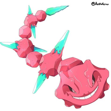 Drew A Ruby Steelix Which Evolves From The Fabled Crystal Onix This