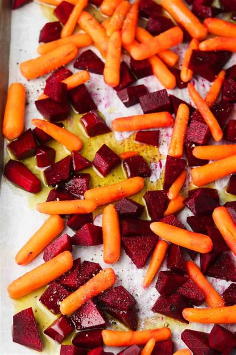 Roasted Beets And Carrots Allianna S Kitchen