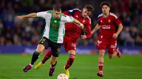 Puchar Króla 1 8 finału Real Betis Osasuna transmisja na żywo