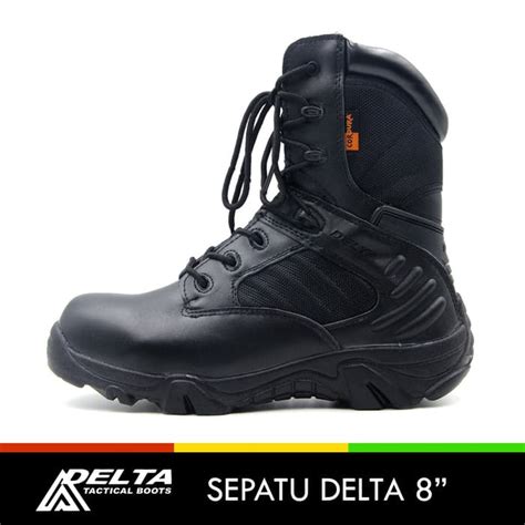 Jual Delta Hiking Outdoor Tactical Boots 516 6 8 Inch Coklat Militer