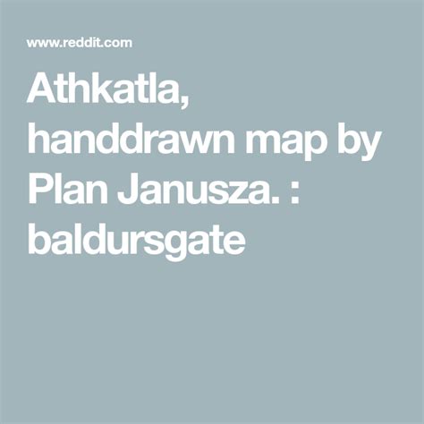 Athkatla, handdrawn map by Plan Janusza. : baldursgate | How to draw hands, How to plan, Basic ...