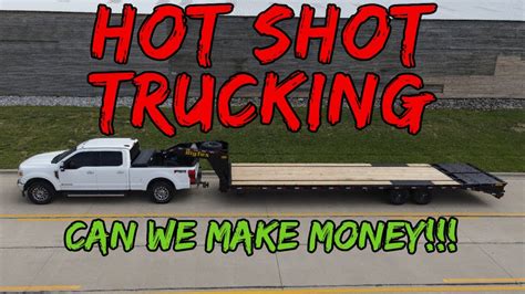 Hot Shot Trucking Getting Started Youtube