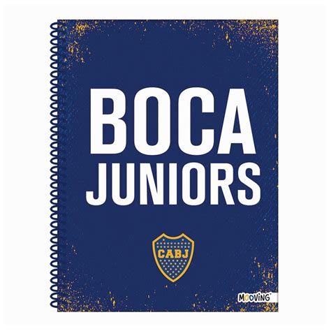 Cuaderno Mooving Universitario Boca Juniors Triskel Librer A