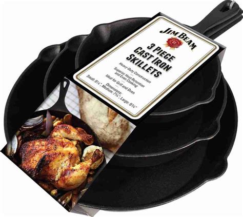 Jim Beam HEA Set Of 3 Skillets Review MeMaws Southern Kitchen