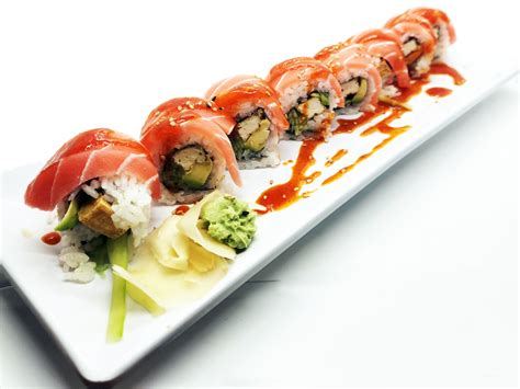 Vred Dragon Roll 8 Pcs Bluebird Haus Sushi