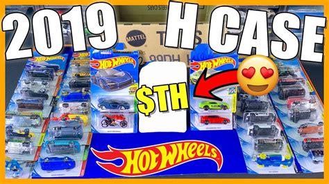 Unboxing Hot Wheels 2019 H Case 72 Car Assortment Super Treasure Hunt