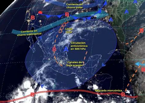 Pronóstico Del Clima ¿en Dónde El Calor Y En Dónde Las Lluvias Hoy