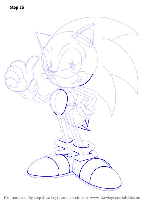 Learn How To Draw Sonic Sonic The Hedgehog Step By Step Artofit