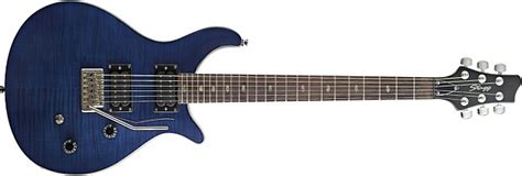 Stagg R500 Bl Electric Guitar Blue Flame Finish Reverb