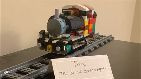 My Lego Percy The Green Engine Youtube