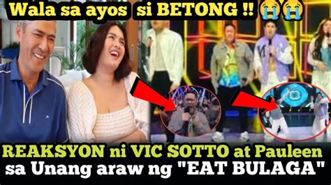 Reaction Ni Vic Sotto At Pauleen Luna Sa Eat Bulaga Version 2 Betong Pinahiyaeatbulaga