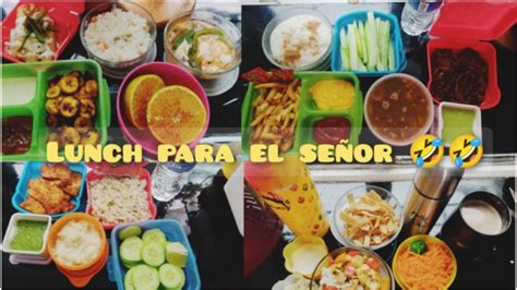 5 Ideas De Lunch 😋 Casi Un Menú Semanal Solo Compartí Las Ideas De El