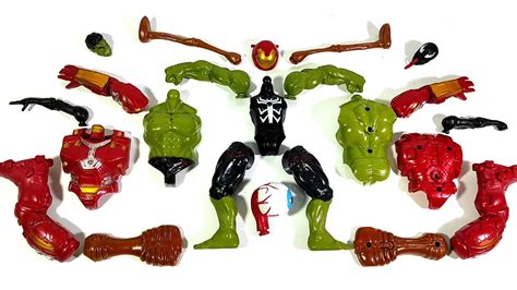 Merakit Mainan Siren Head Vs Hulk Smash Vs Hulk Buster Avengers Dan