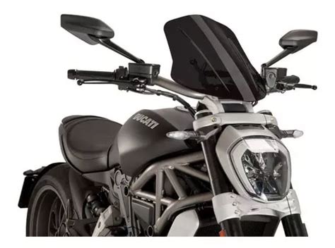 Bolha Naked Touring Fum Escura Ducati X Diavel Puig Parcelamento Sem