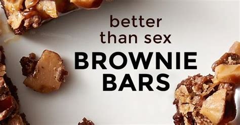 Better Than Sex Brownie Bars Food Easy