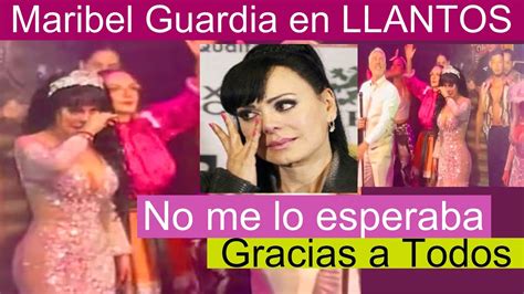 Maribel Guardia Rompe En Llanto Al Volver Al Teatro Y Ser Recibida Con