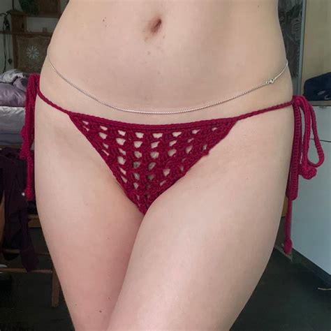Lace Crochet Bikini Etsy