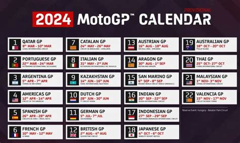 Motogp Ya Tiene Calendario Oficial Para Con Citas Y Vuelve