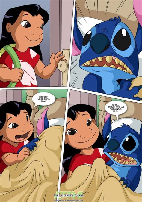 Lilo stitch lições de sexo Megahq quadrinhos porno e hentai