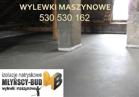 Posadzki wylewki cementowe betonowe maszynowe przemysłowe Żywiec