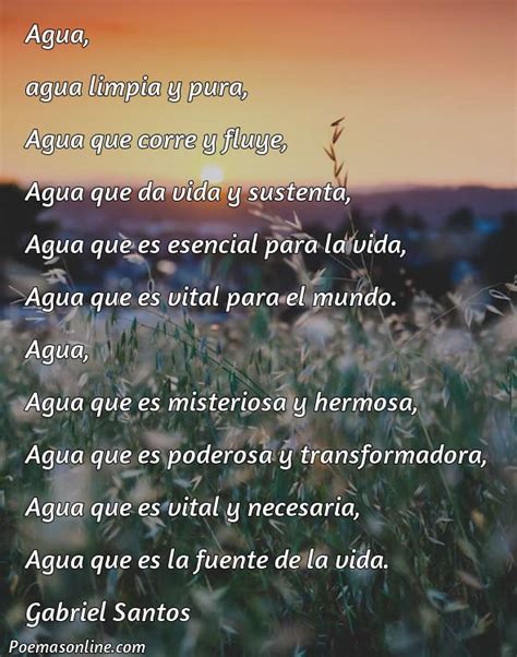 Cinco Poemas Sobre Agua En Franc S Poemas Online