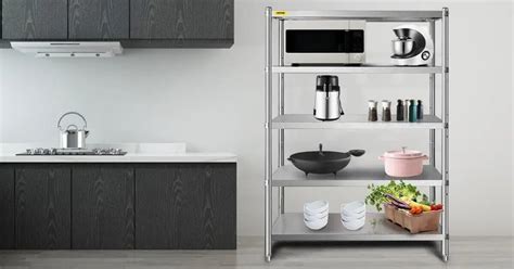 Top 5 Best Stainless Steel Kitchen Rack Shelves For 2024 VEVOR Blog