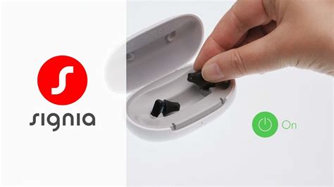 Silk Charge Go IX How To Power A Hearing Aid On And Off Signia