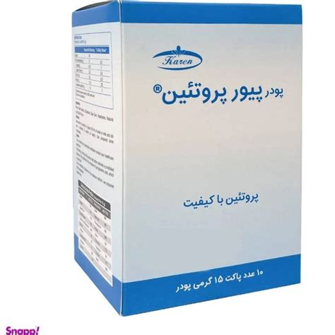 خرید و قیمت ساشه پودر پیور پروتیین (Pure Protein) کارن طعم موزی بسته 10 ...