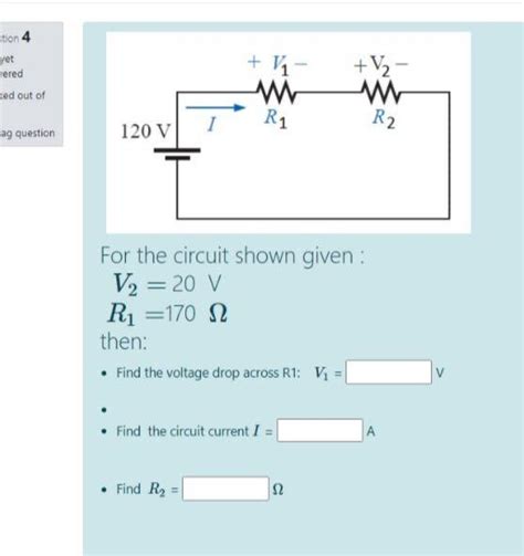 Solved Stion 4 Yet Wered Ked Out Of 11 V2 W R2 R1 Lag Chegg