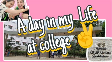 A Day In My Life At College Sanjanakushawah Daywithsanjana Youtube