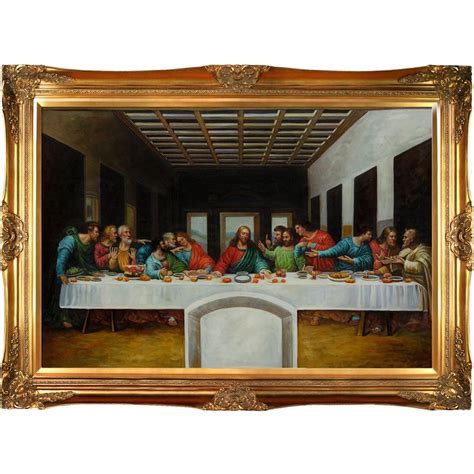 Last Supper Canvas Painting at PaintingValley.com | Explore collection ...