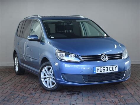 VOLKSWAGEN TOURAN 1 6 TDI 105 BLUEMOTION TECH SE 5DR Blue 2014 In