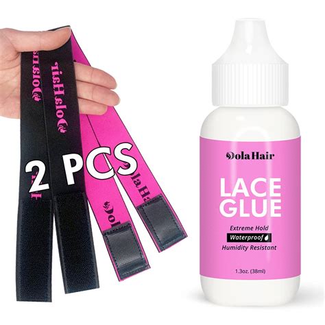 Dolahair Lace Glue For Wigs Wig Glue For Front Lace Wig Waterproof Super Hold Hair Glue For