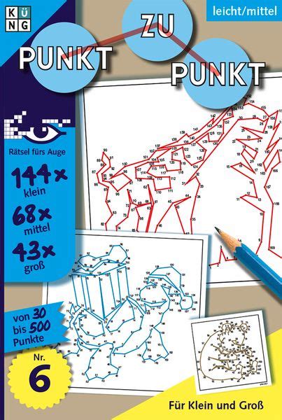 Rätselbuch Punkt zu Punkt 06 von Conceptis Puzzles Buch 978 3