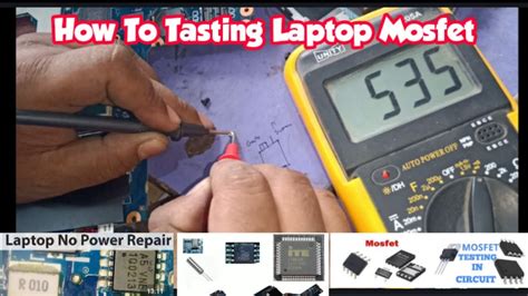 How To Check Bad Mosfet In A Dead Laptop With Multimeter What Types